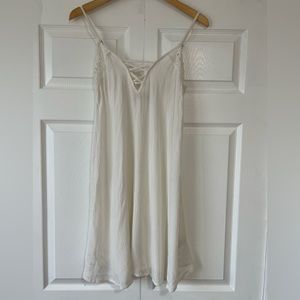 Roxy white dress, size XS